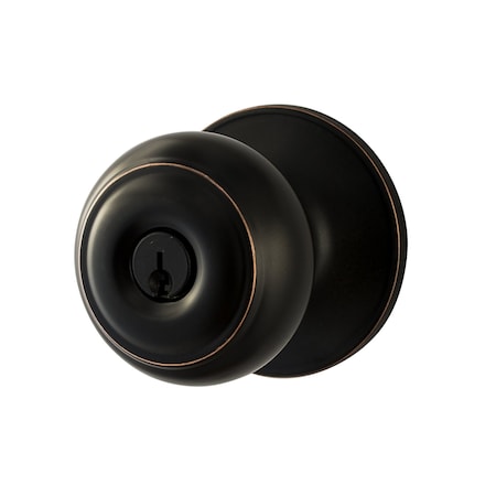 Sure-Loc Hardware Sure-Loc Hardware Juniper Entry Knob, Vintage Bronze JN107 11P